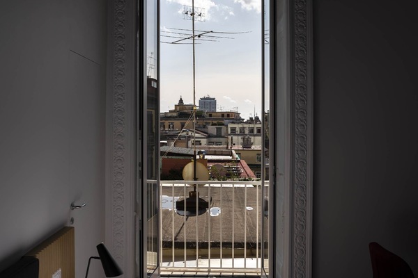 Klassieke tweepersoonskamer, balkon, uitzicht op stad | Kameruitzicht