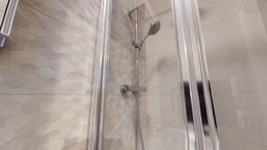 Shower, hair dryer