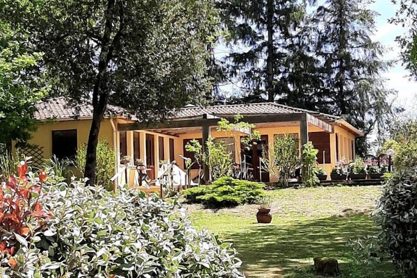 Restaurant bar dans le domaine