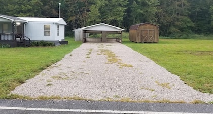 Enjoy the charm of Rush Kentucky on a quite and relax setting or go off-roading