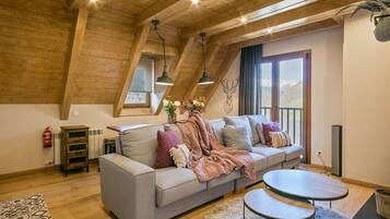 Smart-tv en een open haard