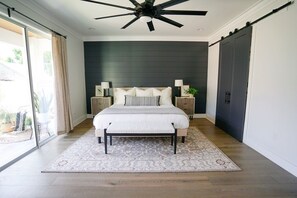 4 bedrooms, iron/ironing board, free WiFi, bed sheets