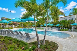 Una piscina climatizada