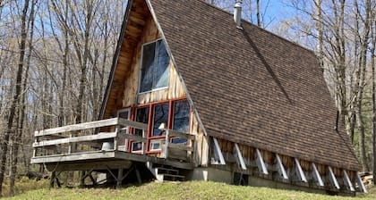Rustic Cabin Minutes From Okemo - Views of Lake Ninevah, Nestled In Mt. Holly