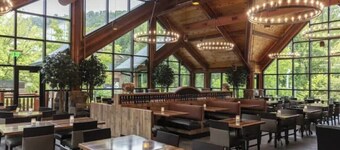 Amazing large 2-bedroom villa atop the mountain. Sleeps 8, water park included.