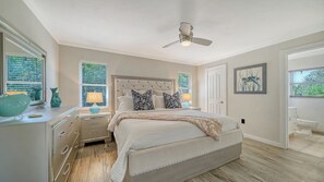 3 bedrooms, iron/ironing board, travel cot, free WiFi