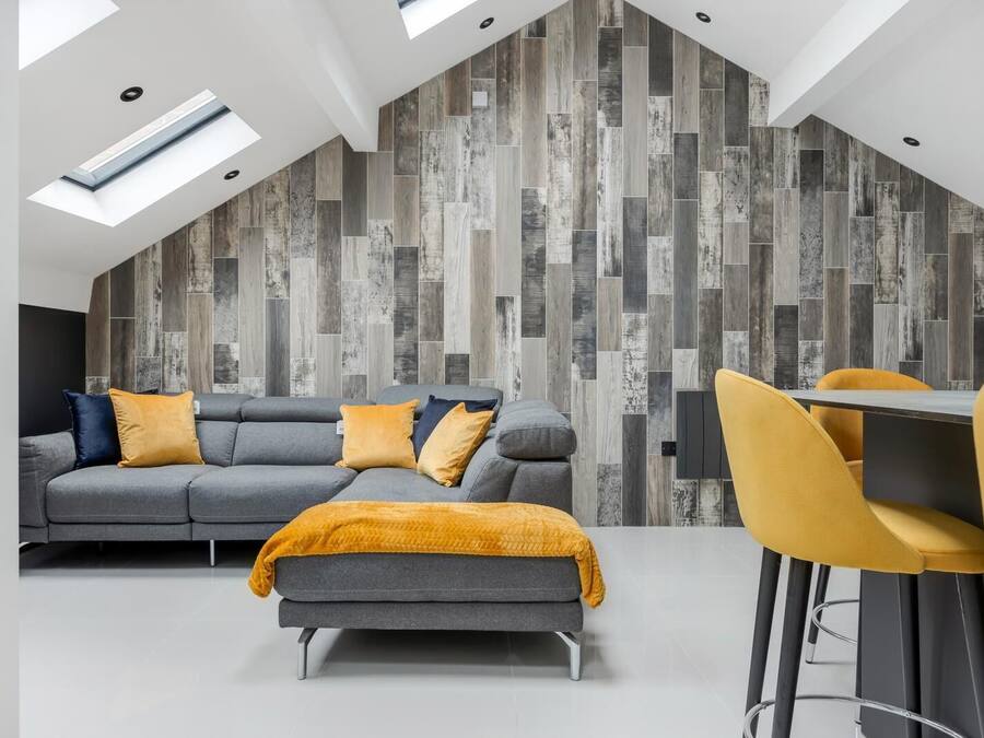 Executive-Apartment, eigenes Bad | Lounge