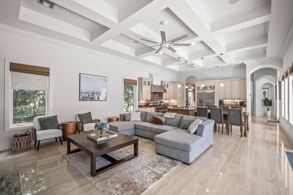 Smart TV, fireplace, offices
