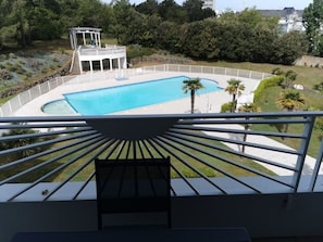 Una piscina riscaldata