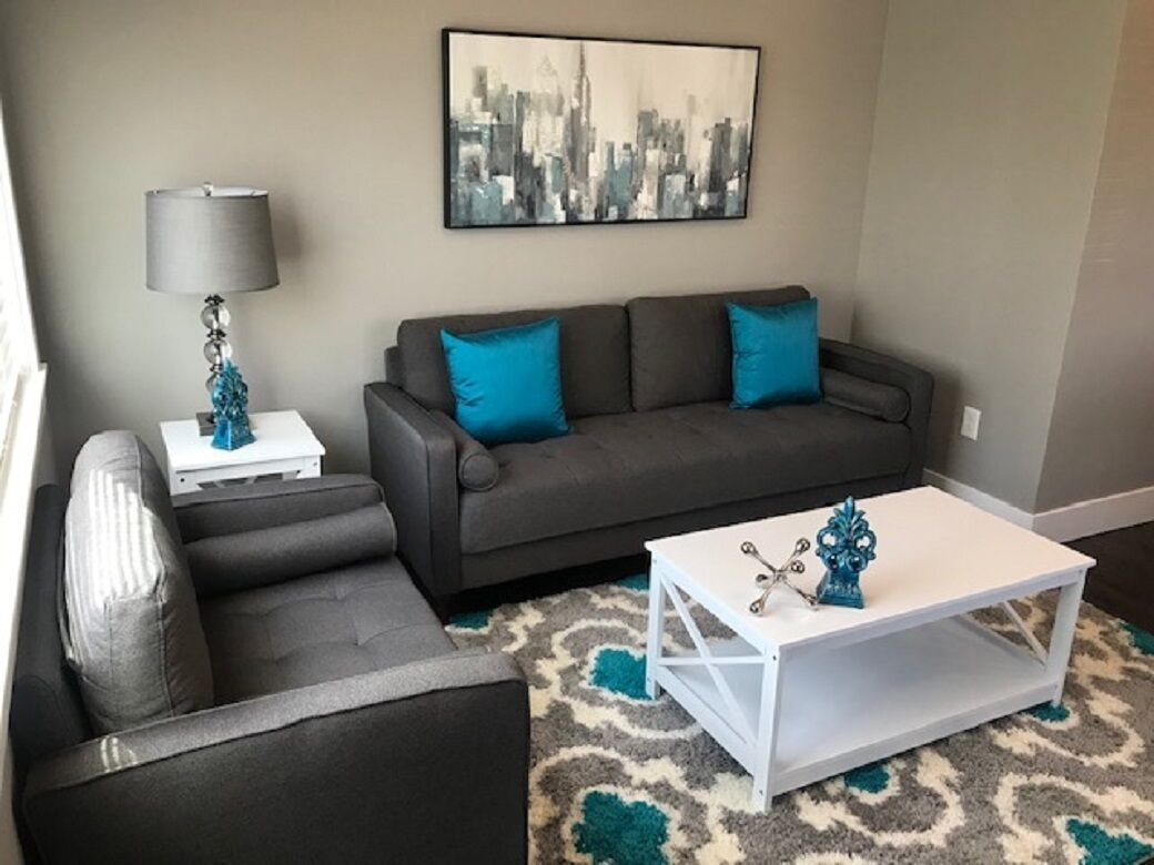 Lovely Modern Space - Teal