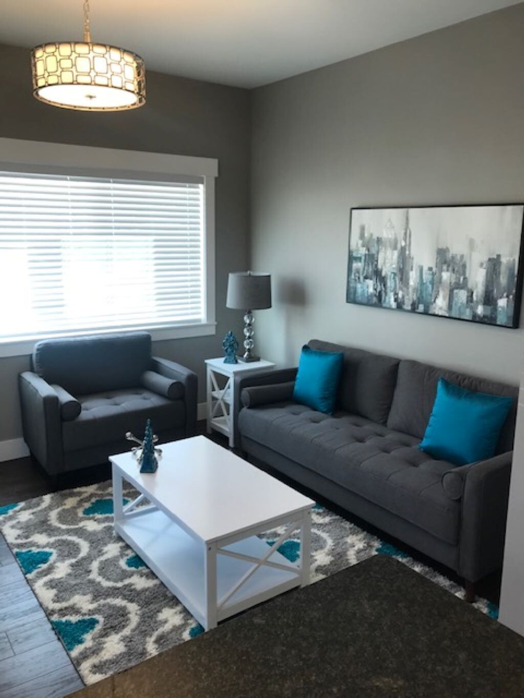 Lovely Modern Space - Teal