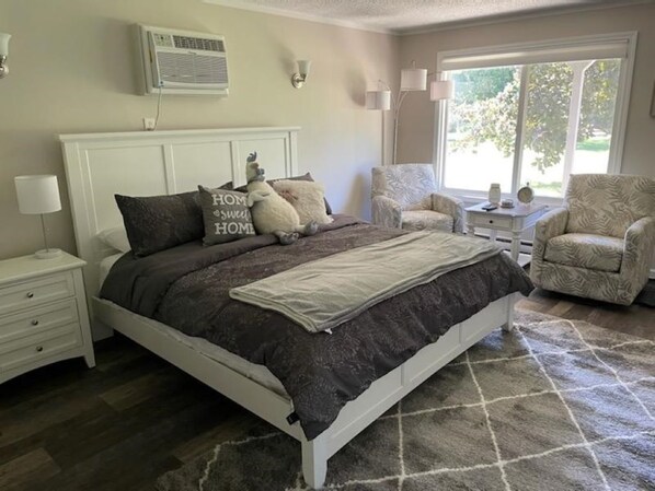 1 makuuhuone, silitysrauta/-lauta, ilmainen Wi-Fi, vuodevaatteet