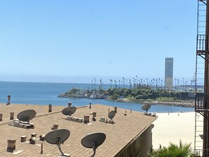 Enjoy breathtaking ocean views and a serene atmosphere from this coastal retreat.