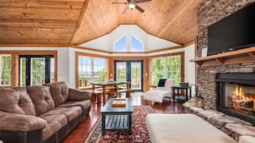 智能电视、壁炉、电子游戏、DVD 播放器