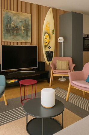 TV connectée, lecteur de DVD, écrans d'ordinateur