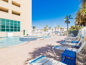Indoor pool - Beachfront Condo in Gulf Shores | Private Balcony with Unblocked Views! (Gulf Shores)
