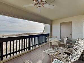 Outdoor dining - Shipwatch Surf & Yacht #201B | Unobstructed Gulf Views! (Perdido Key)