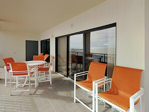 Outdoor dining - The Palms of Orange Beach #411 | Multiple Pools! (Orange Beach)