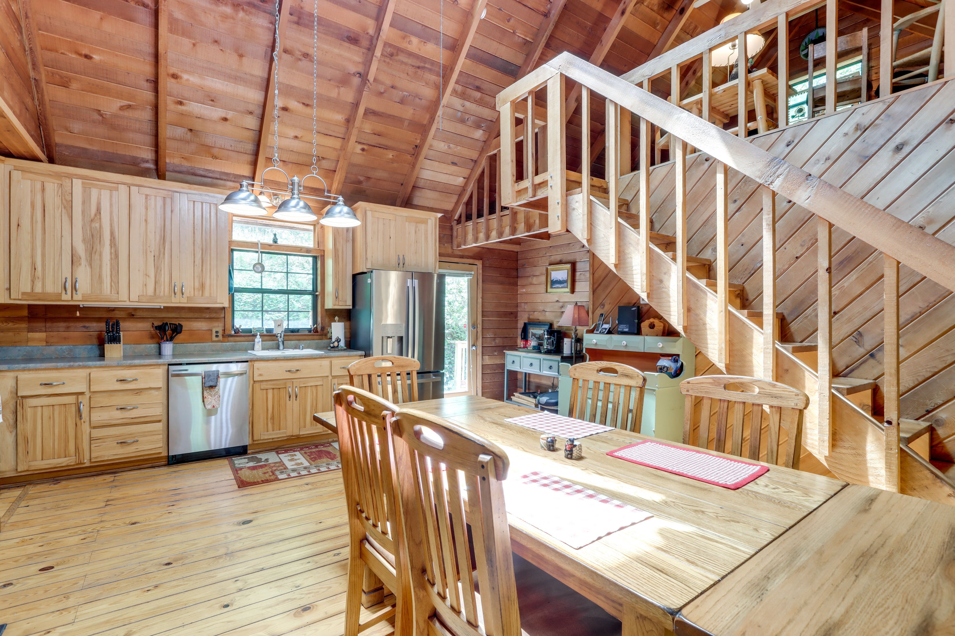 Secluded Mountain Escape w/ Game Room & Fire Pit!