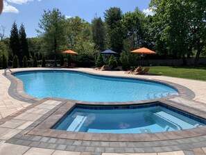 Außenpool, beheizter Pool