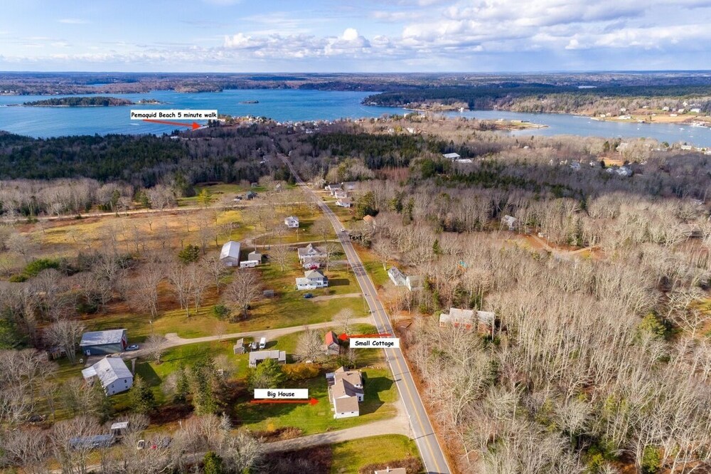 Snowball Hill Cottage - Near Pemaquid Beach & New Harbor Village.