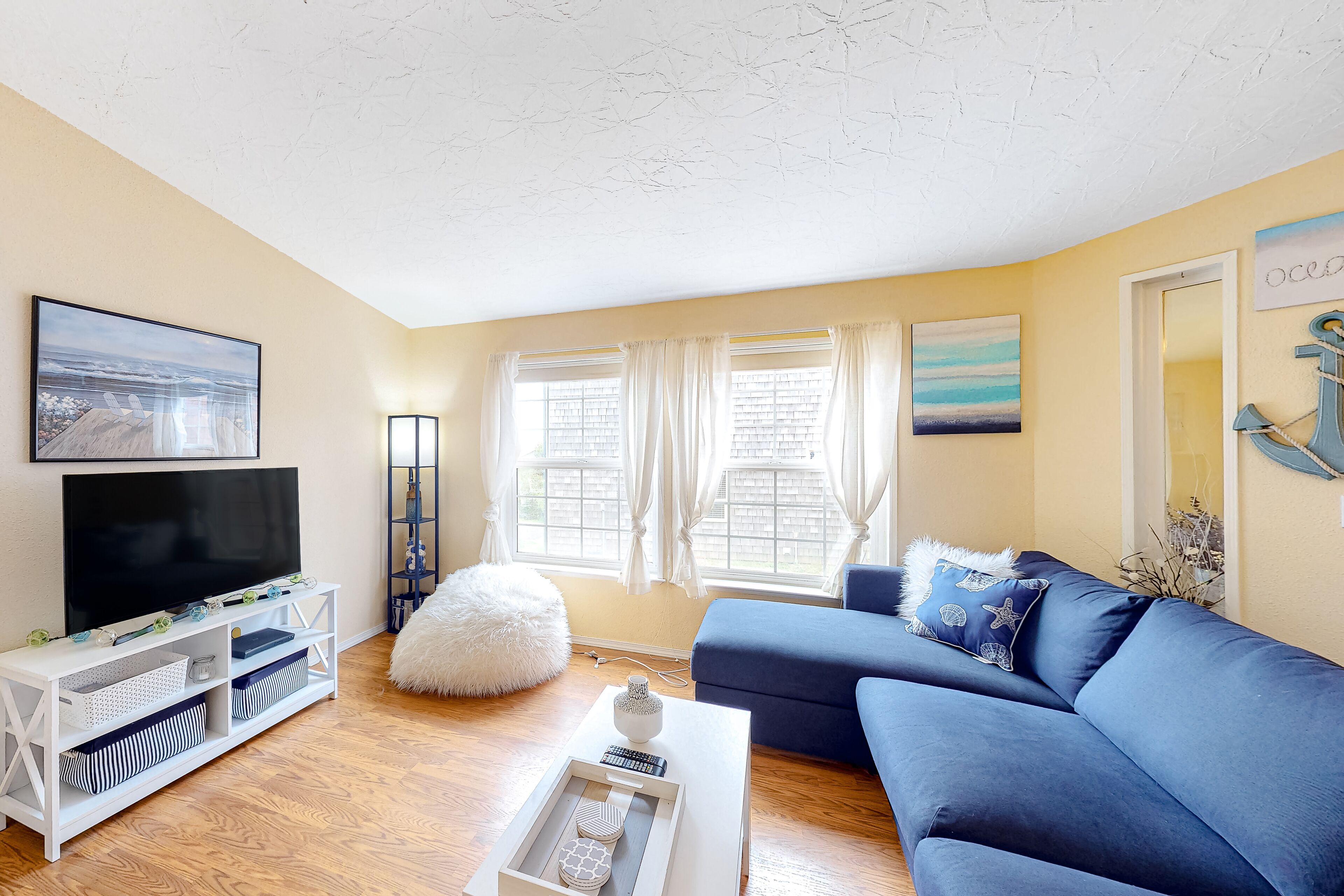 Lighthouse-Inspired Home w/ Ocean Views, Gas Fireplace, Fast WiFi - 2 Dogs OK