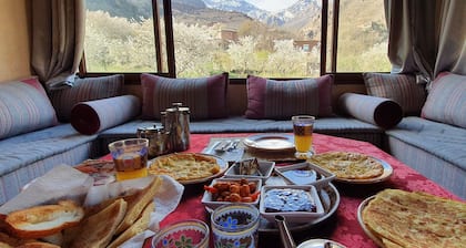 3-bedroom Apartment in Imlil With View of Mount Toubkal