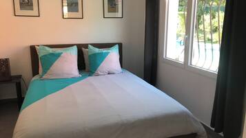 1 bedroom, iron/ironing board, free WiFi, bed sheets