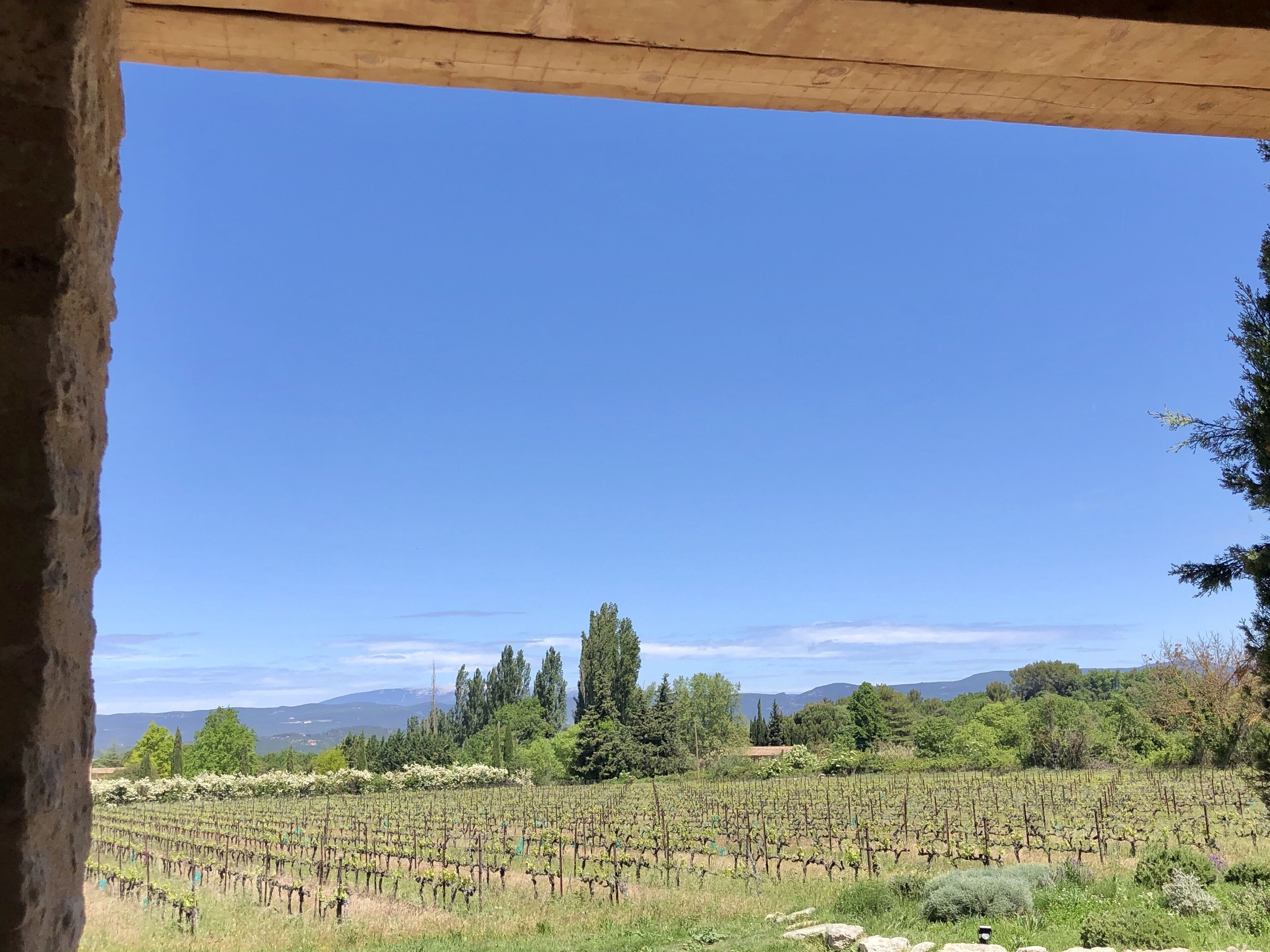 Vue depuis l’hébergement