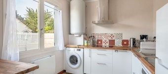 House avec jardin à 140m de la Plage