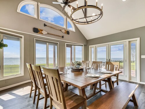Kent Island Waterfront | Game Room | Pool | Outdoor Dining | Stunning View
