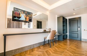 Ropa de cama de alta calidad y artículos del minibar gratis