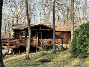 Exterior - Lazy Bear Cabin a Private Vacation Home  (McHenry)