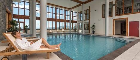 Piscine couverte, piscine chauffée