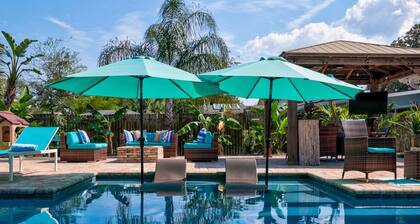Family Beach Oasis with Heated Pool
