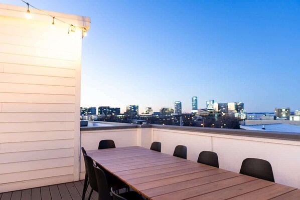 Udendørs spisemuligheder