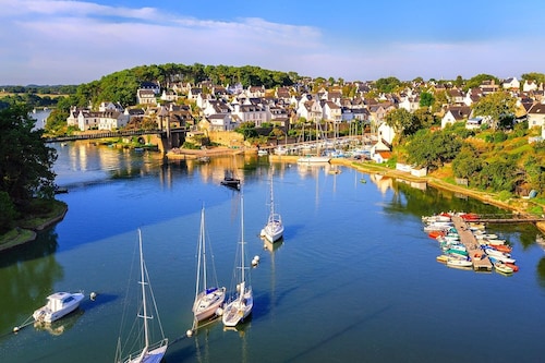 Belle Villa 14 Personnes Avec Piscine à Arzon
