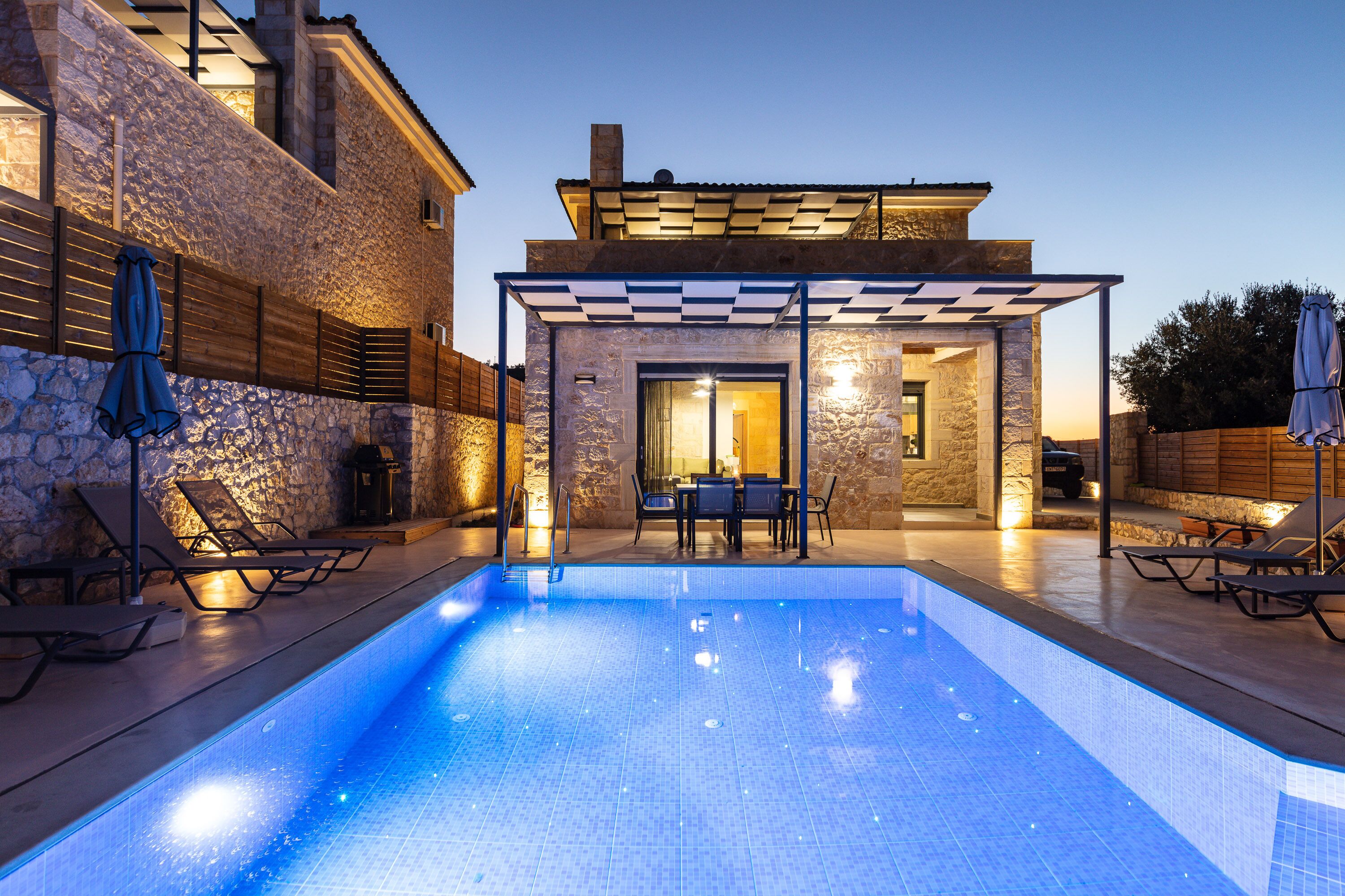 Alberca al aire libre 