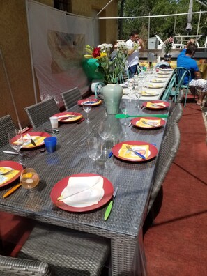 Restauration en plein air