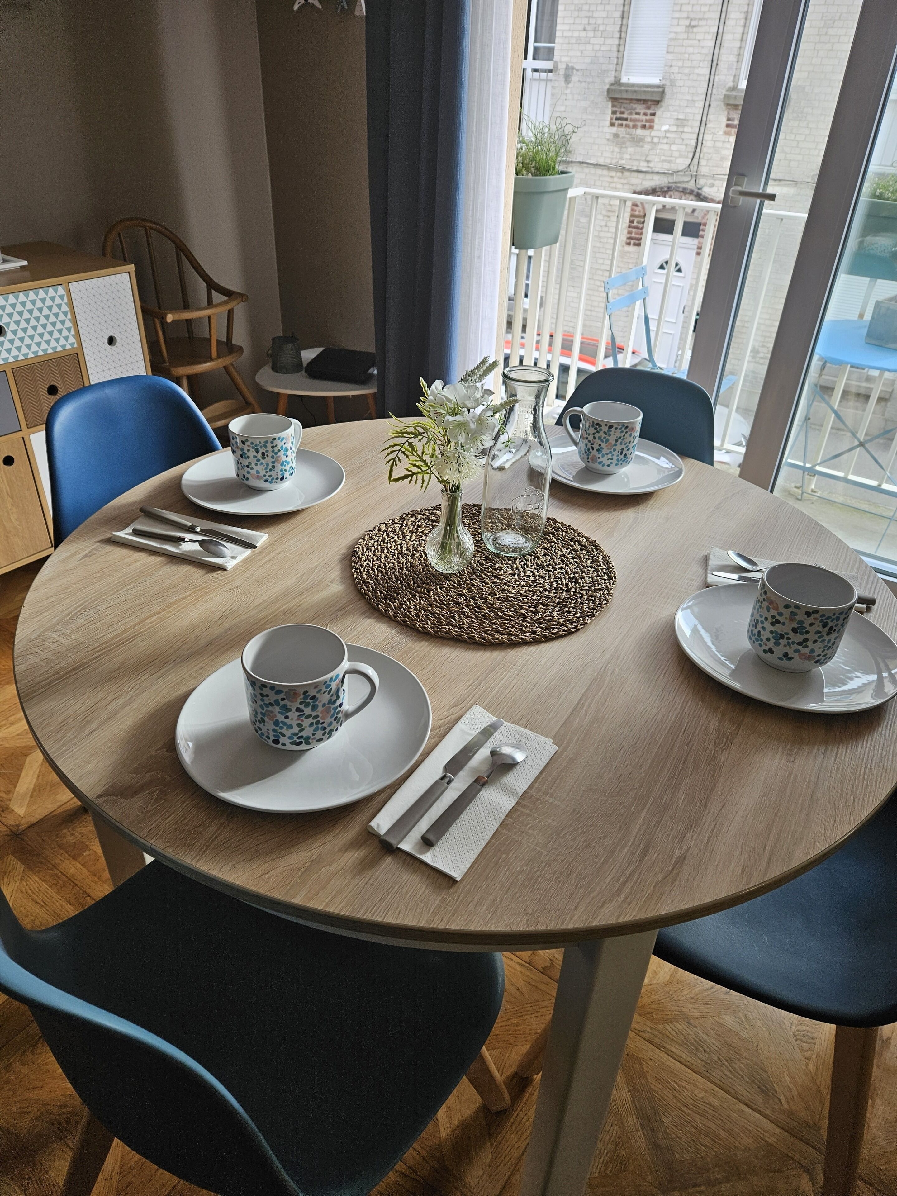 Charming apartment, beach, town center and garage (l = 2m, h = 1m90)