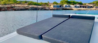 Get to know Ibiza from the crystalline and transparent waters of its coves and beaches.