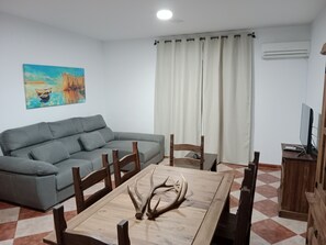 Smart-tv en tafelvoetbal