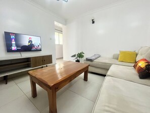 Luxury-Apartment, 1 Schlafzimmer | Fernseher