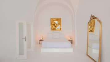 2 habitaciones, ropa de cama de alta calidad y minibar