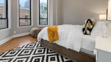 4 bedrooms, iron/ironing board, travel crib, free WiFi