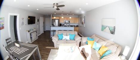 Una Smart TV, libros