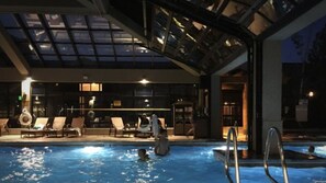 Indoor pool, outdoor pool