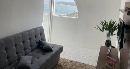 FLAT ACONCHEGO - 40 metros da praia