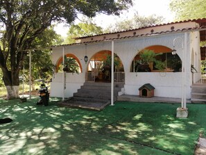 Overnattingsstedets uteområder