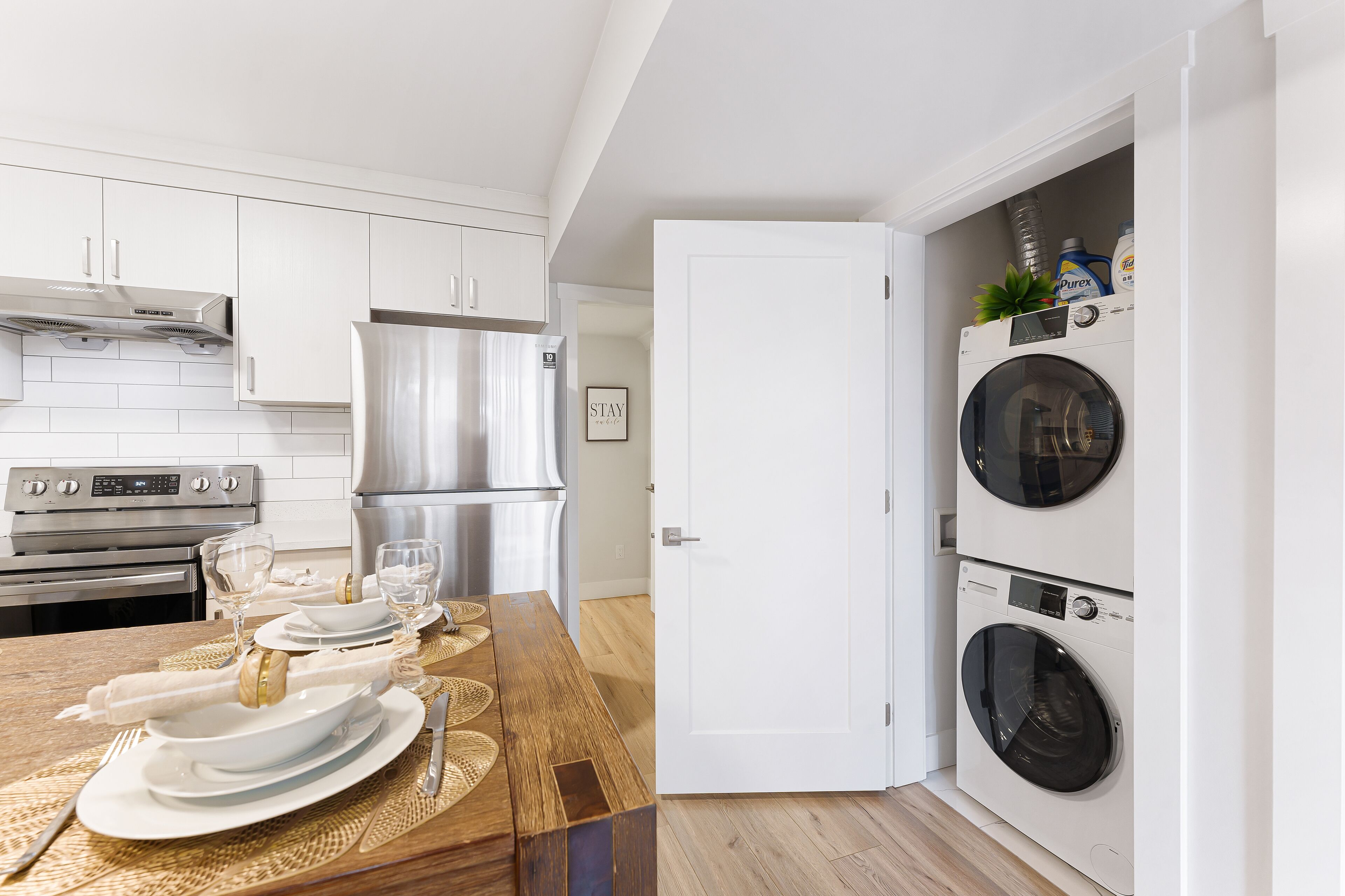 Private new 2 bedroom basement suite with short walk to the beach